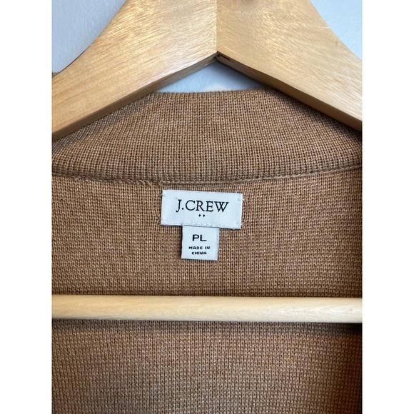 J.Crew Schoolboy Sweater Blazer PL Camel Tan Quiet Luxury Workleisure Capsule - Picture 3 of 10